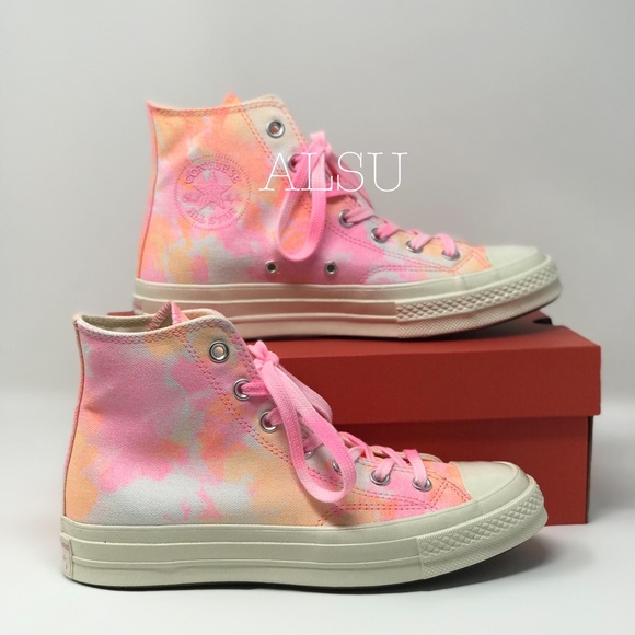 Converse Chuck 70 HI 90S Pink Melon 🍉 W AUTHENTIC - Picture 3 of 8
